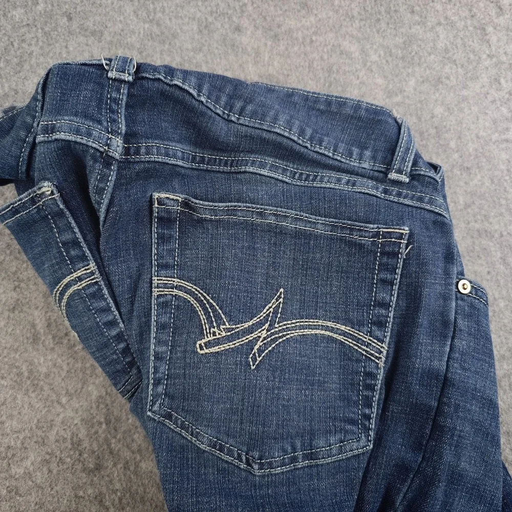 Wrangler Bootcut Jeans Women's 32x34 Blue Medium Wash Mid Rise Stretch 11X34